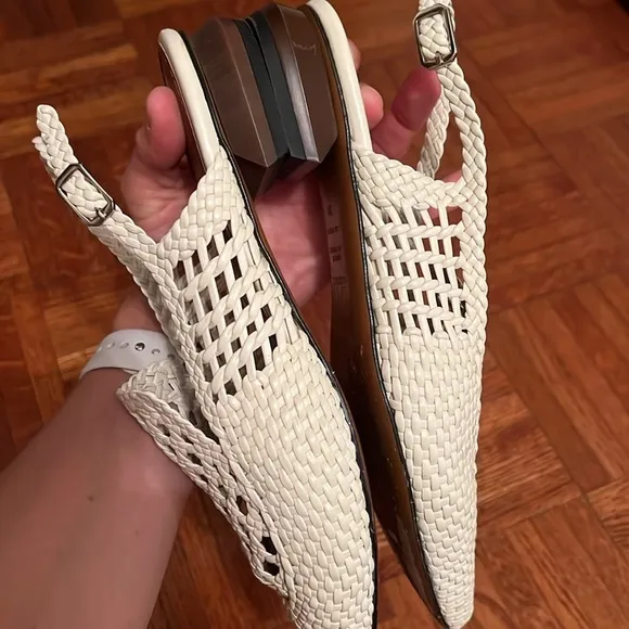 Souliers Martinez Woven Ballet flats