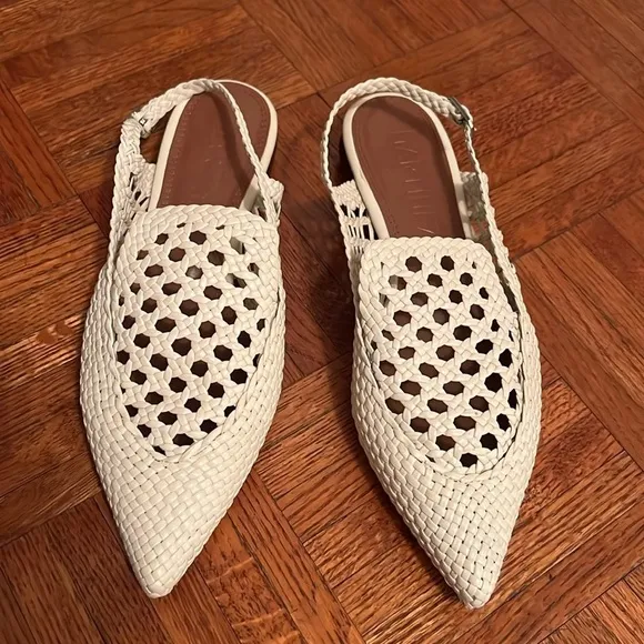 Souliers Martinez Woven Ballet flats