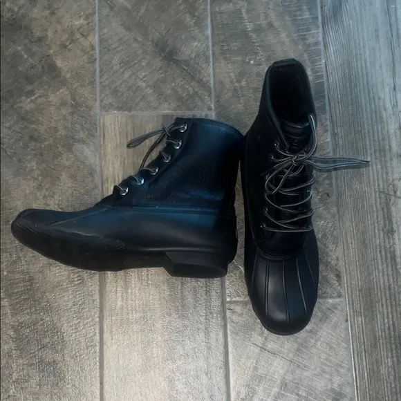 Sperry Black Rain &amp; Snow Boots for Men