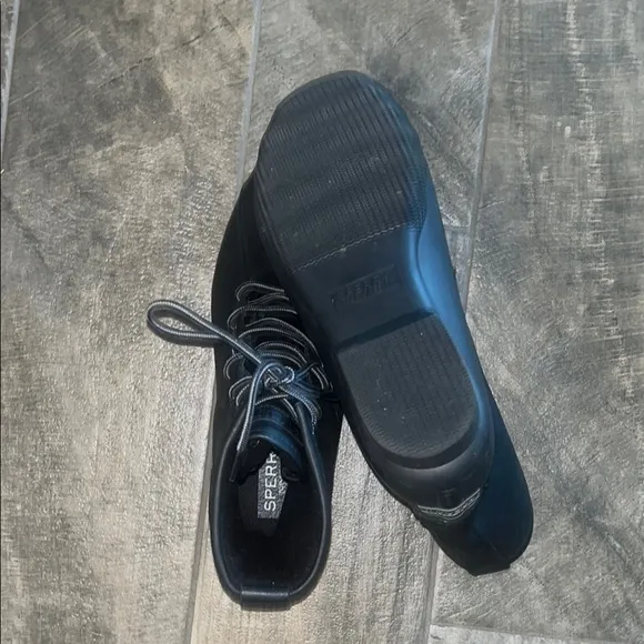 Sperry Black Rain &amp; Snow Boots for Men