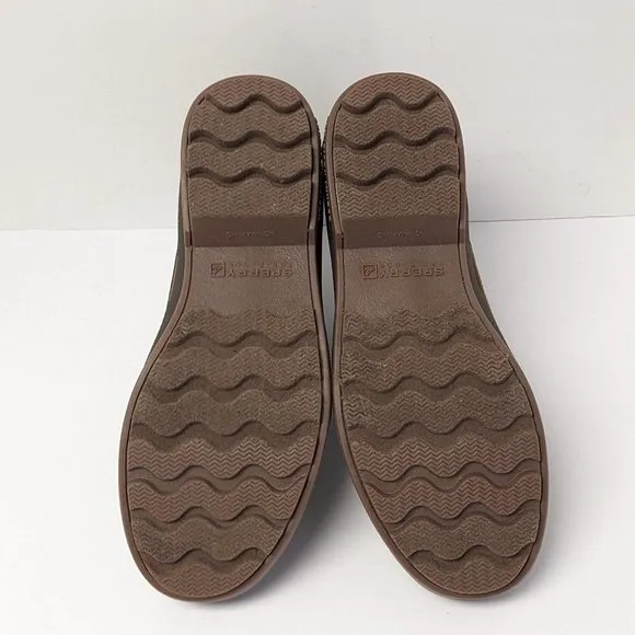 Sperry Cold Bay Chukka Waterproof Boots, Brown Coffee, Men's 10.5 M