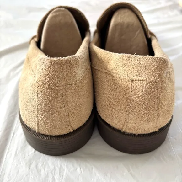 Sperry Top sider tan suede leather loafers SZ 8.5 M NWOT