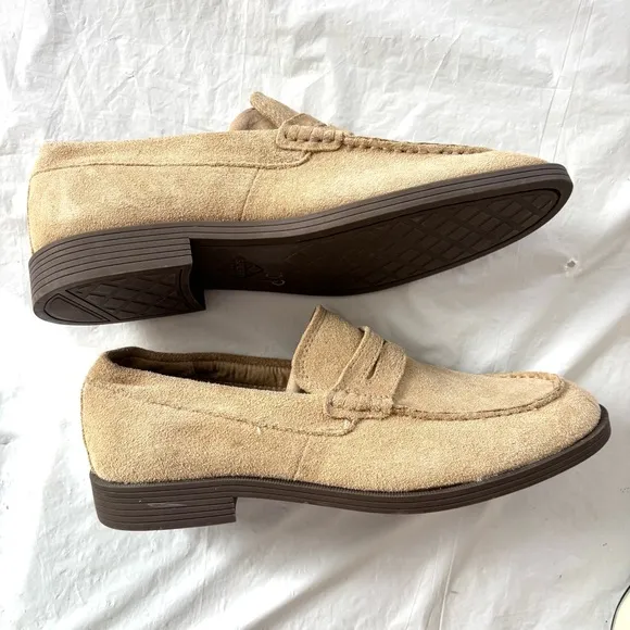 Sperry Top sider tan suede leather loafers SZ 8.5 M NWOT