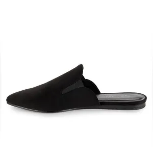 Splendid | Women’s black Leeza pointed toe flats, faux suede upper, size 7