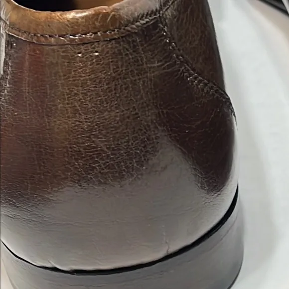Stanley Blacker made in Italy size 13 Classic Brown Leather Loafers