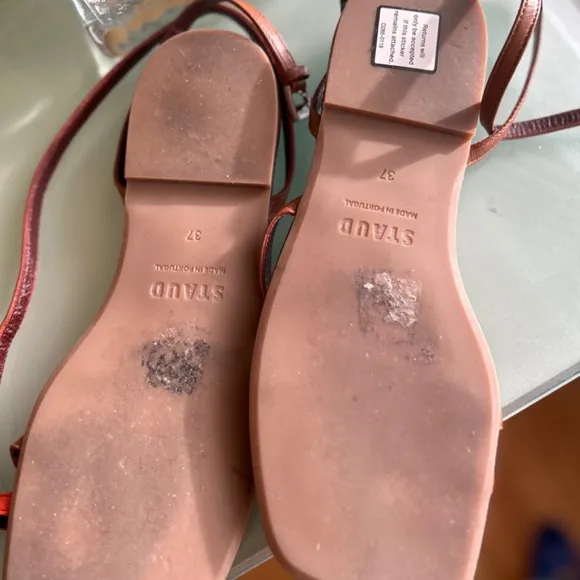 STAUD Mona Gladiator Sandals 37