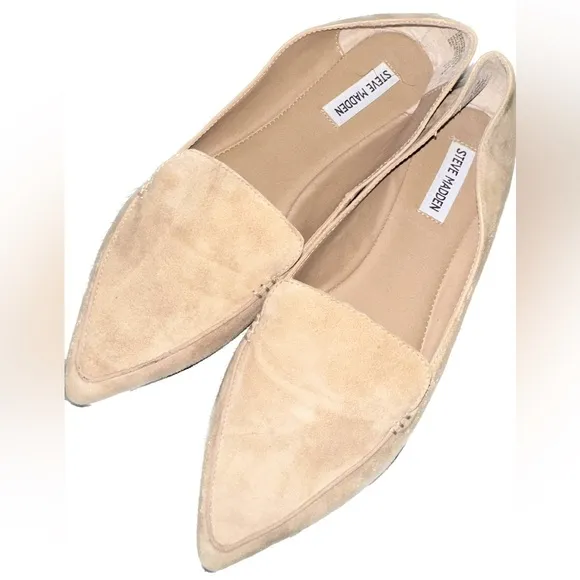 Steve Madden Feather Pointed Flats Loafers size 11 M