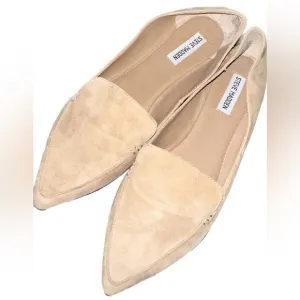 Steve Madden Feather Pointed Flats Loafers size 11 M