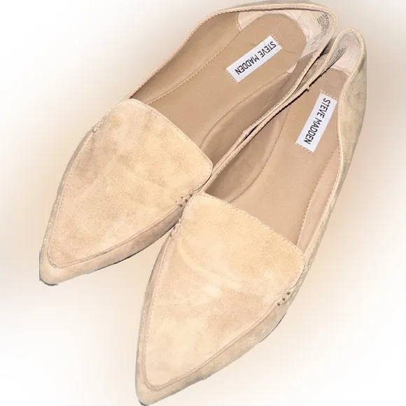 Steve Madden Feather Pointed Flats Loafers size 11 M
