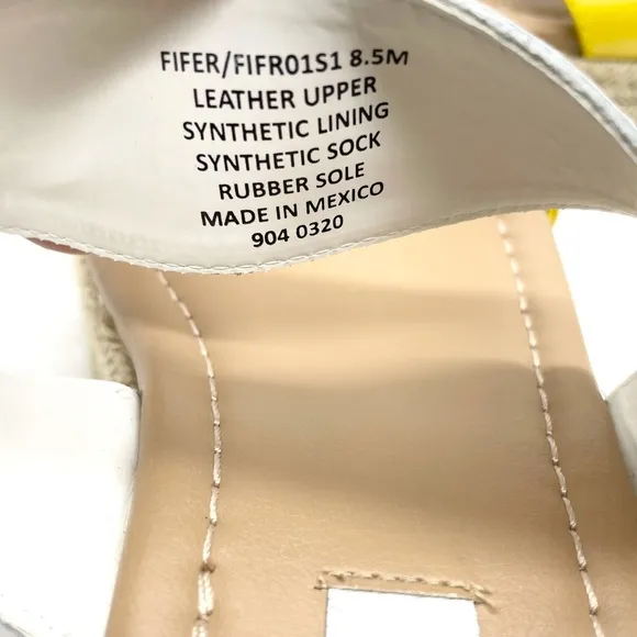 Steve Madden Fifer Espadrilles Platform Sandals 8.5