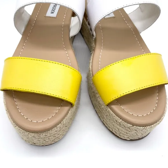 Steve Madden Fifer Espadrilles Platform Sandals 8.5