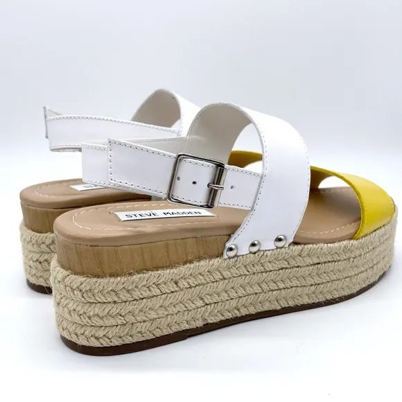 Steve Madden Fifer Espadrilles Platform Sandals 8.5