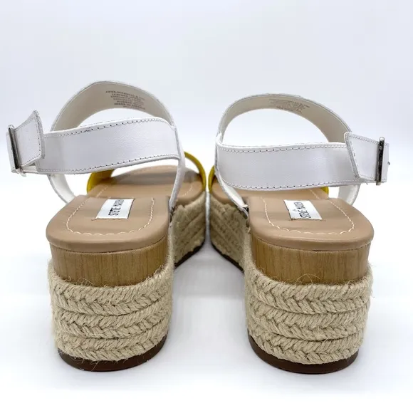 Steve Madden Fifer Espadrilles Platform Sandals 8.5