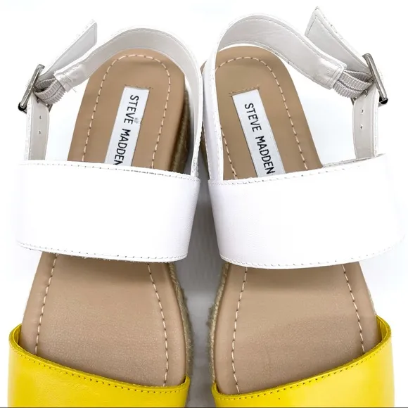 Steve Madden Fifer Espadrilles Platform Sandals 8.5