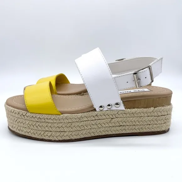 Steve Madden Fifer Espadrilles Platform Sandals 8.5