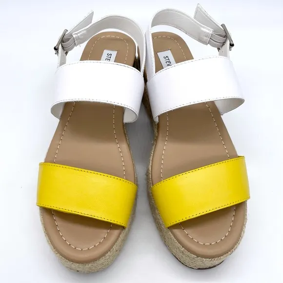 Steve Madden Fifer Espadrilles Platform Sandals 8.5