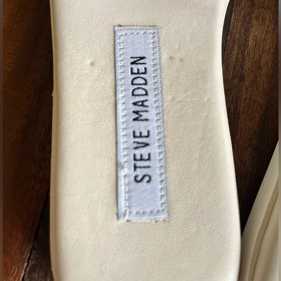 Steve Madden Laverne Leather Studded Slide Sandals