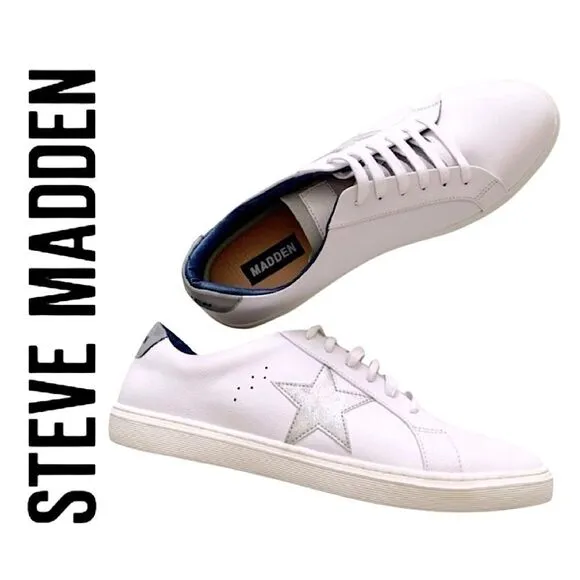 STEVE MADDEN WHITE SNEAKERS