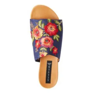 STEVEN BY STEVE MADDEN Embroidered Slide Sandals