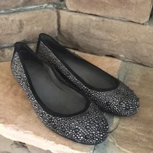 Stuart‎ Weitzman Nubead Studded ballet flats / SZ 9