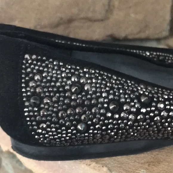 Stuart‎ Weitzman Nubead Studded ballet flats / SZ 9
