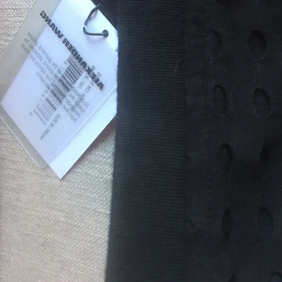 T by Alexander Wang Circular Hole Jacquard Skirt