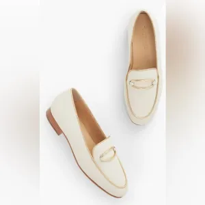 Talbots Cassidy Soft Nappa Leather Loafers Size 8.5