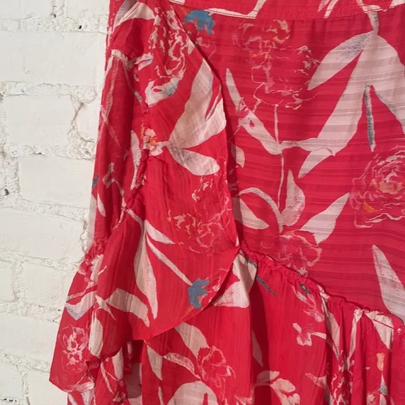 Tanya Taylor Womens Parrot Tulip Maxi Skirt $249 sz 4