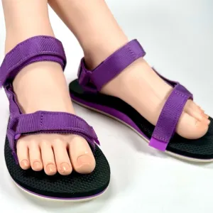 Teva Women's Original Universal Purple Flat Strappy Sandals Shoes US 9