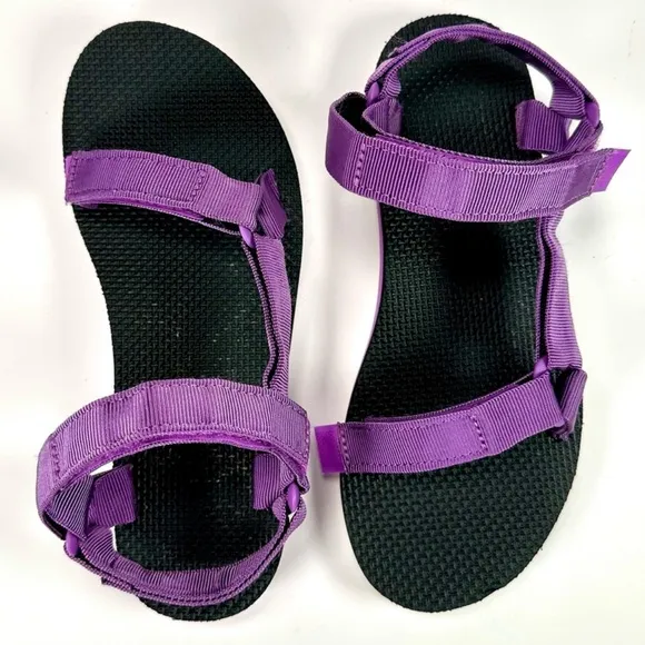 Teva Women's Original Universal Purple Flat Strappy Sandals Shoes US 9