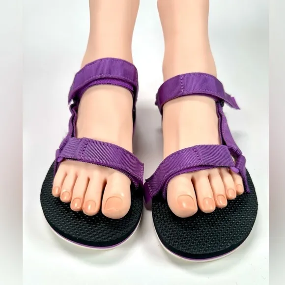 Teva Women's Original Universal Purple Flat Strappy Sandals Shoes US 9