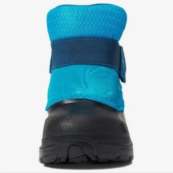 The North Face Blue and Black Rain &amp; Snow Boots