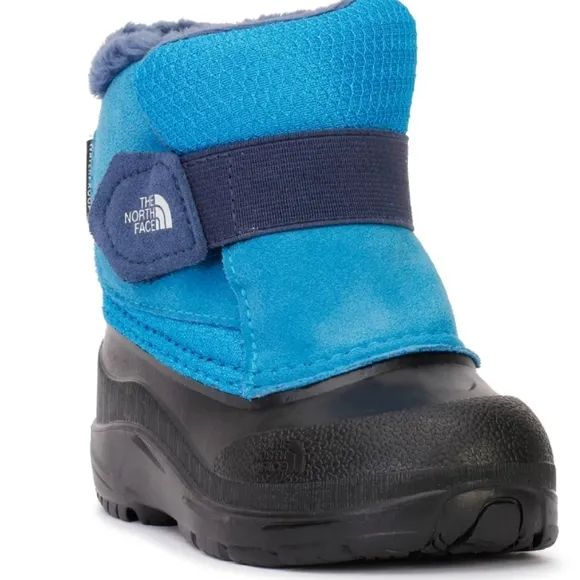 The North Face Blue and Black Rain &amp; Snow Boots