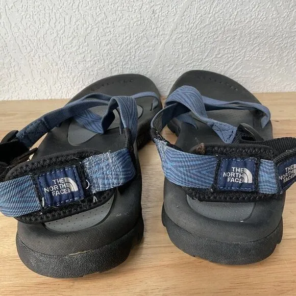 The North Face Hydro Track Men's Blue Trekking Water Strappy Sandals Size 13