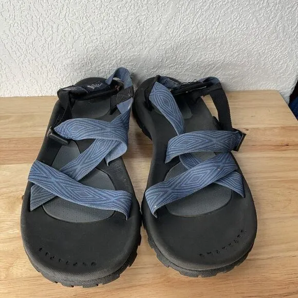 The North Face Hydro Track Men's Blue Trekking Water Strappy Sandals Size 13