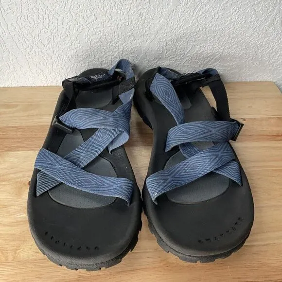 The North Face Hydro Track Men's Blue Trekking Water Strappy Sandals Size 13