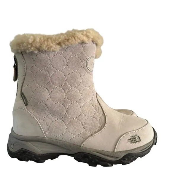 The North Face Primaloft Womens White Winter Snow Boots Size 6.5