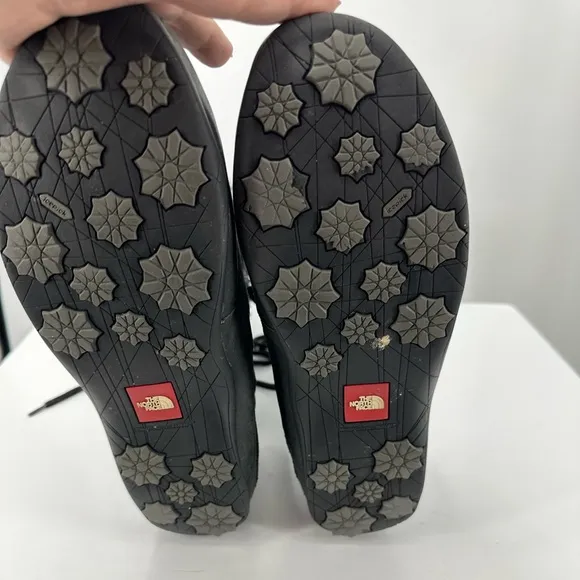 The North Face Womens Winter Boots Janey Black Size 11 Tall Mid Calf Primaloft