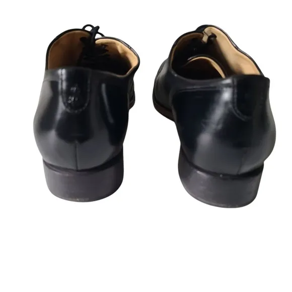 The Office of Angela Scott Mr. Evans Wingtip Black Loafers sz 11 US Retail $575