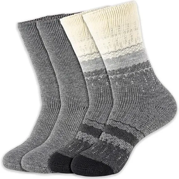 Thermal Socks for Men 2/4 Pack, Extreme Cold Boots Socks -Winter Insulated Socks