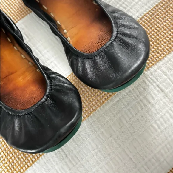 TIEKS AUTHENTIC BLACK BALLET FLATS