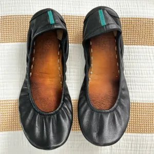 TIEKS AUTHENTIC BLACK BALLET FLATS