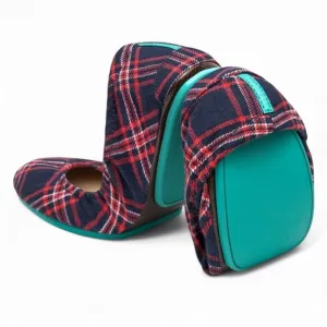 Tieks by Gavrieli Heritage Plaid Leather Ballet Flats