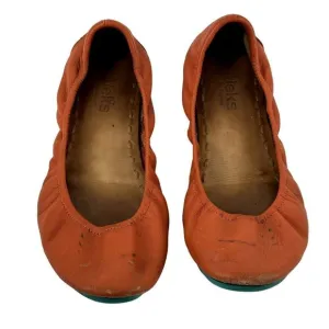 Tieks Classic Ballet Flats Poppy Orange Size 8