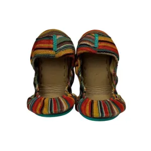 Tieks Gavriela Sunset Stripe Ballet Flats Women's 9 Boho Casual