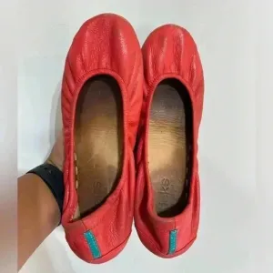 Tieks Poppy Foldover Ballet Flats Size 7