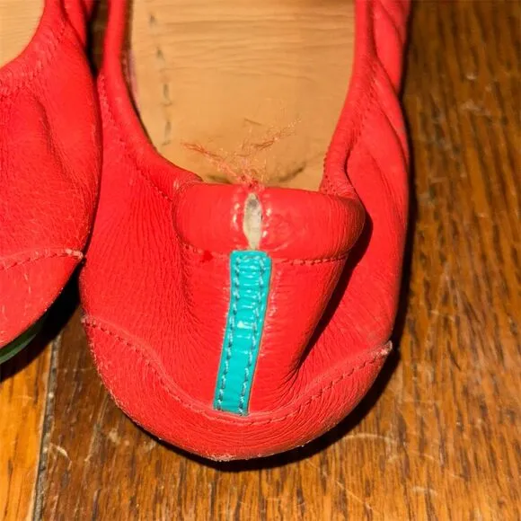 Tieks Women's Leather Ballet Flats Size 7 Casual Slip On Shoes