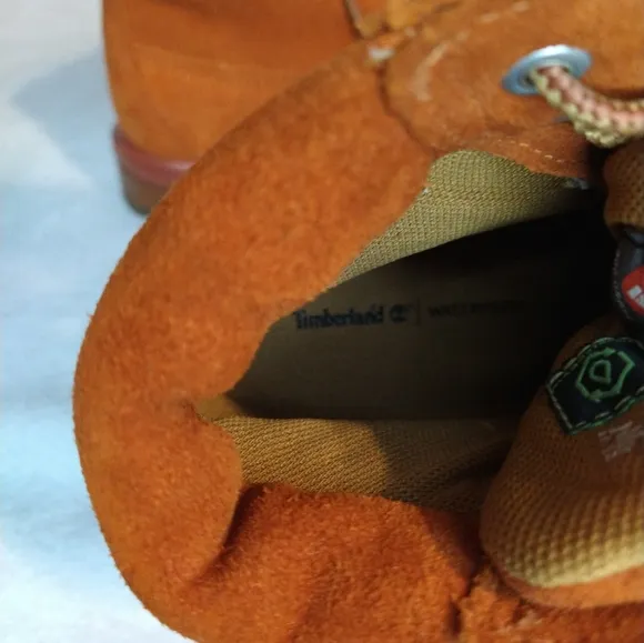 Timberland Limited Edition 6&quot; Premium Dark Rust Suede Waterproof Girl's Boots