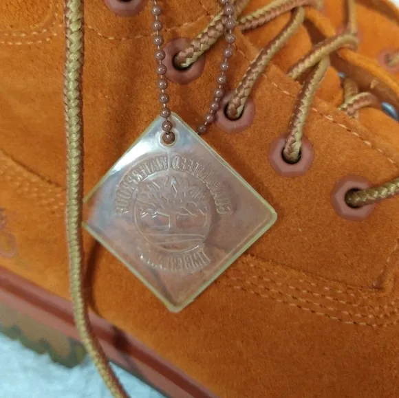 Timberland Limited Edition 6&quot; Premium Dark Rust Suede Waterproof Girl's Boots