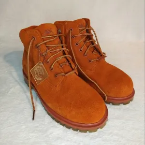 Timberland Limited Edition 6&quot; Premium Dark Rust Suede Waterproof Girl's Boots